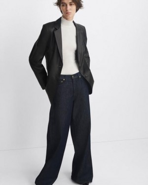 Rag & Bone Featherweight Sofie Weite-Leg High-Rise Featherweight Jeans Damen Rinse | 160549-KYB