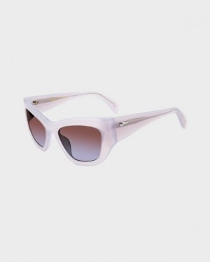 Rag & Bone Gwyn Cat Eye Sonnenbrille Damen Lila | 381094-VUX