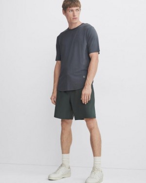 Rag & Bone Pursuit Active Relaxed Fit Kurze Hose Herren Grau | 849730-YZV