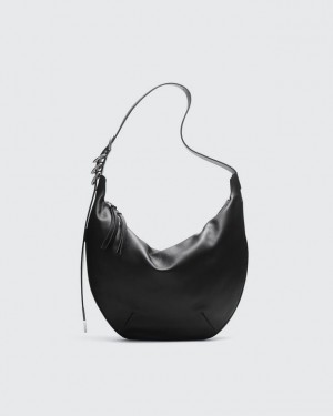 Rag & Bone Spire Medium Schultertasche Damen Schwarz | 905326-MDL