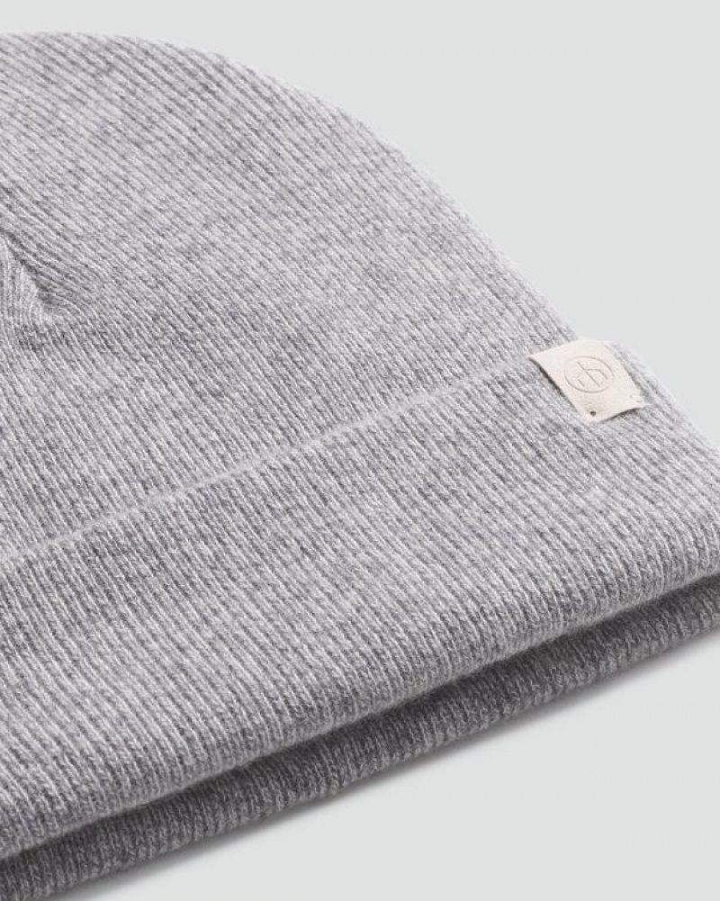 Rag & Bone Addie Beanie Cashmere Hüte Damen Grau | 036197-CGT