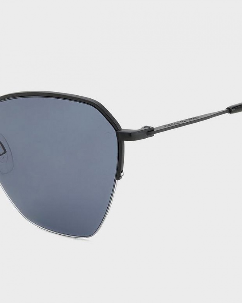 Rag & Bone Avery Sonnenbrille Damen Schwarz | 698257-UVT