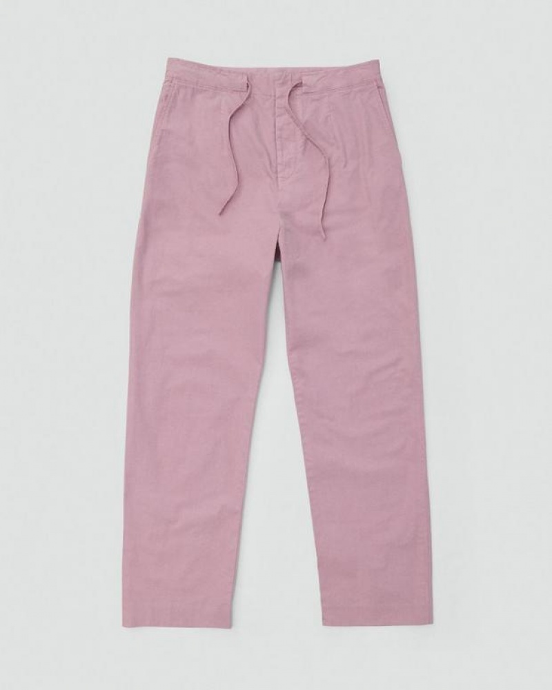 Rag & Bone Bradford Baumwoll Relaxed Fit Hose Herren Rosa | 472813-VKY