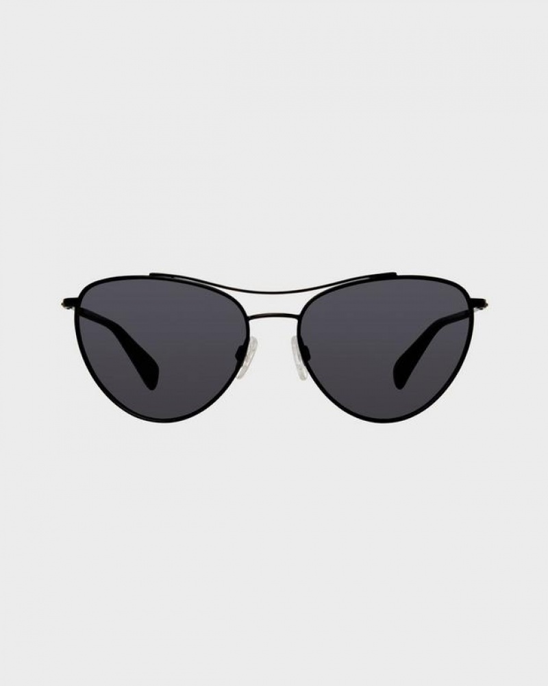 Rag & Bone Clare Butterfly Sonnenbrille Damen Schwarz | 158703-KLF