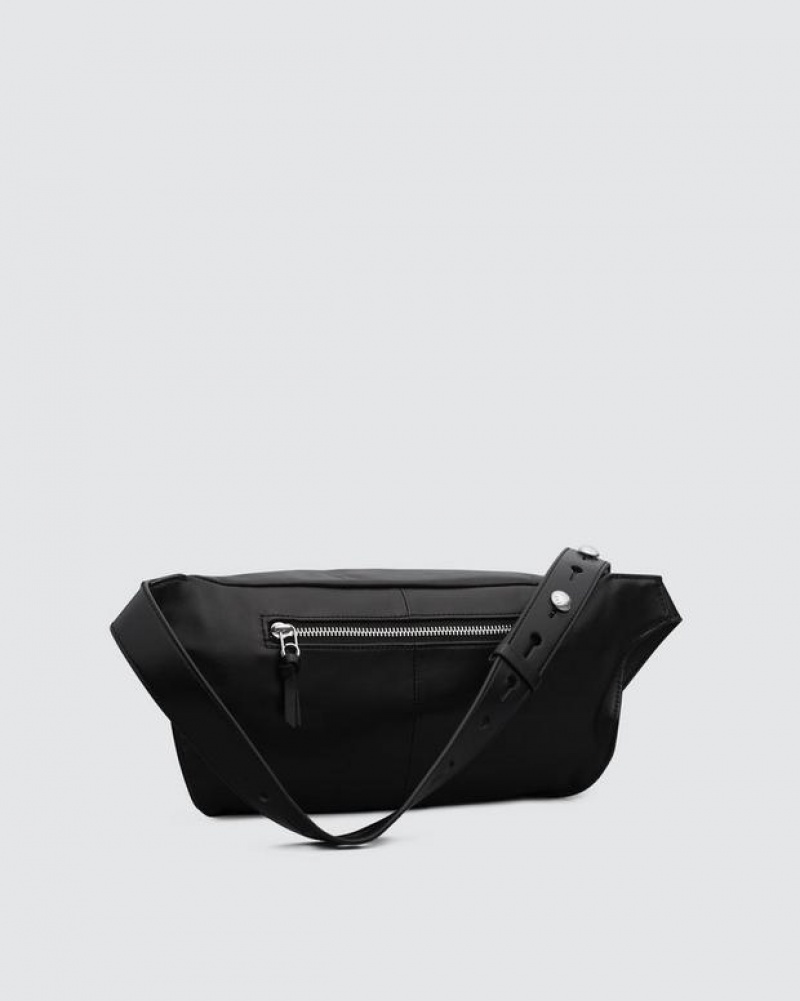 Rag & Bone Commuter Fanny Pack Small Fanny Pack Handbags Damen Schwarz | 534128-ALX