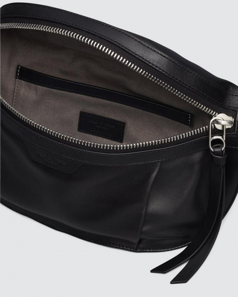 Rag & Bone Commuter Fanny Pack Small Fanny Pack Handbags Damen Schwarz | 534128-ALX