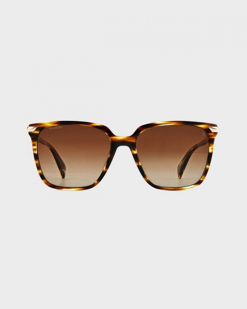 Rag & Bone Erin Butterfly Sonnenbrille Damen Braun | 917543-KQN