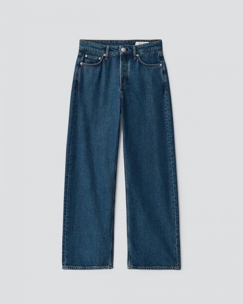 Rag & Bone Featherweight Logan Weite-Leg Mid-Rise Featherweight Jeans Damen Lily | 186702-MQE