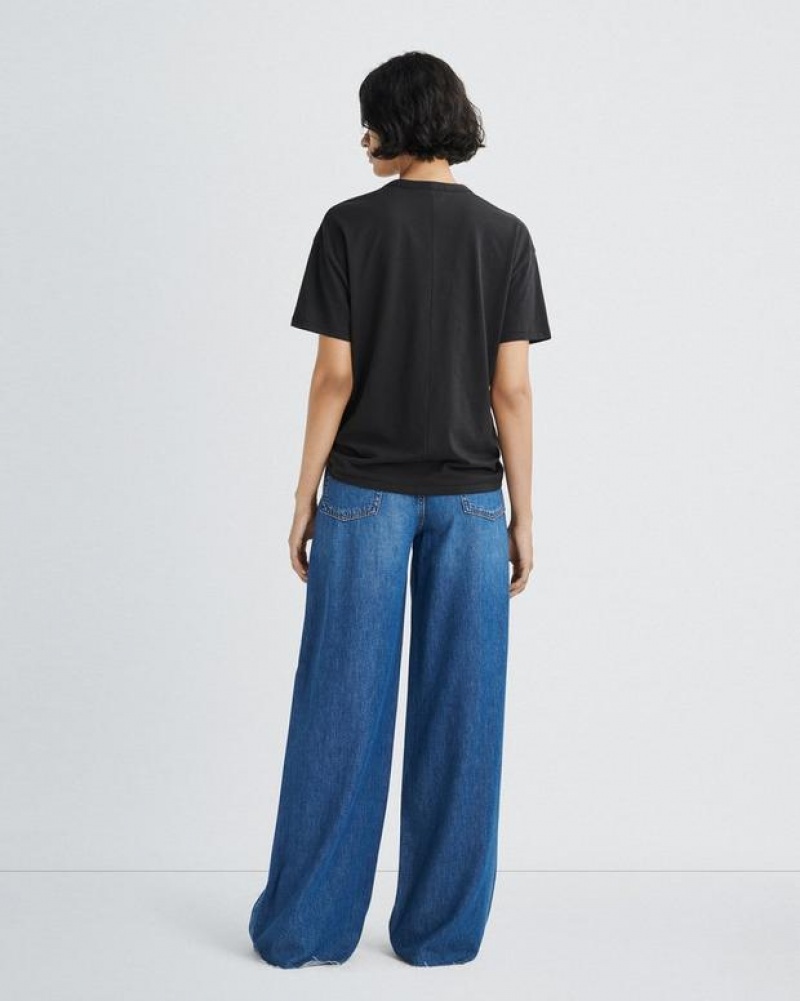 Rag & Bone Featherweight Sofie Weite-Leg High-Rise Featherweight Jeans Damen Otto | 735081-WGR