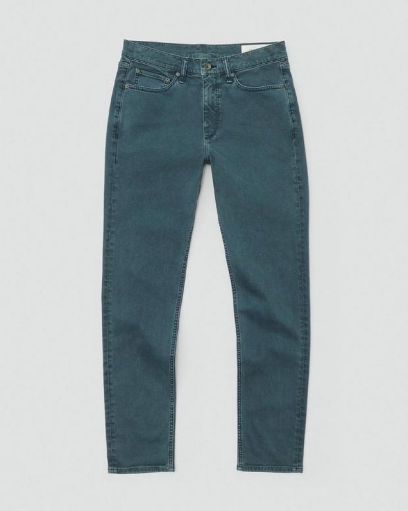 Rag & Bone Fit 2 Slim Fit Aero Stretch Jeans Herren Blau | 541890-VEU