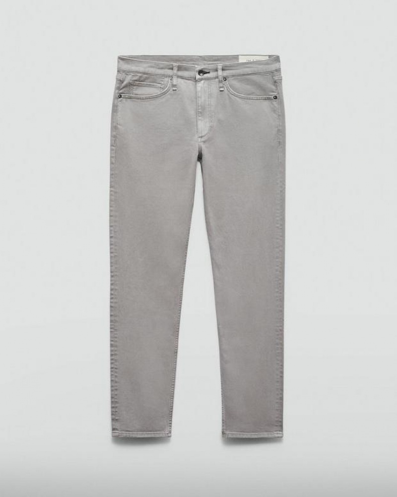 Rag & Bone Fit 2 Slim Fit Aero Stretch Jeans Herren Grau | 092134-IWT