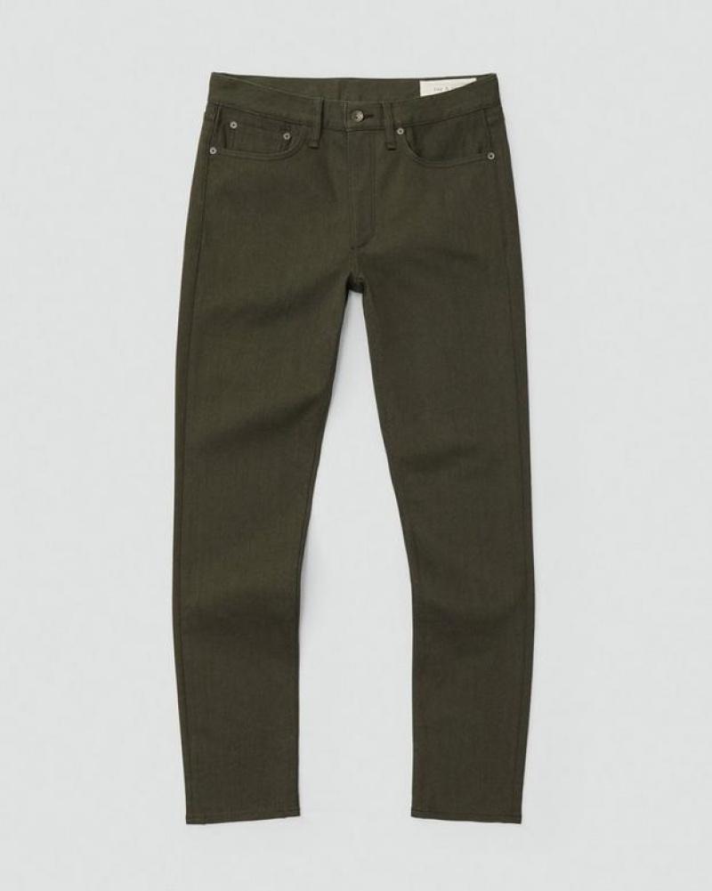 Rag & Bone Fit 2 Slim Fit Authentic Stretch Jeans Herren Army | 854631-BSU