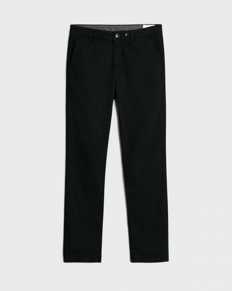 Rag & Bone Fit 2 Stretch Twill Chino Slim Fit Hose Herren Schwarz | 401359-GYS