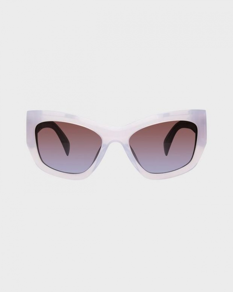 Rag & Bone Gwyn Cat Eye Sonnenbrille Damen Lila | 381094-VUX