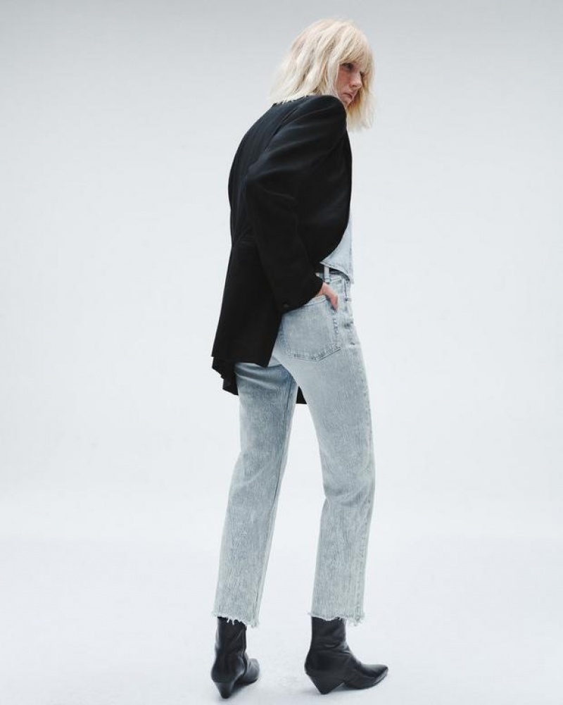 Rag & Bone Harlow Ankle Gerade Mid-Rise Vintage Stretch Jeans Damen Betty | 209583-FNH