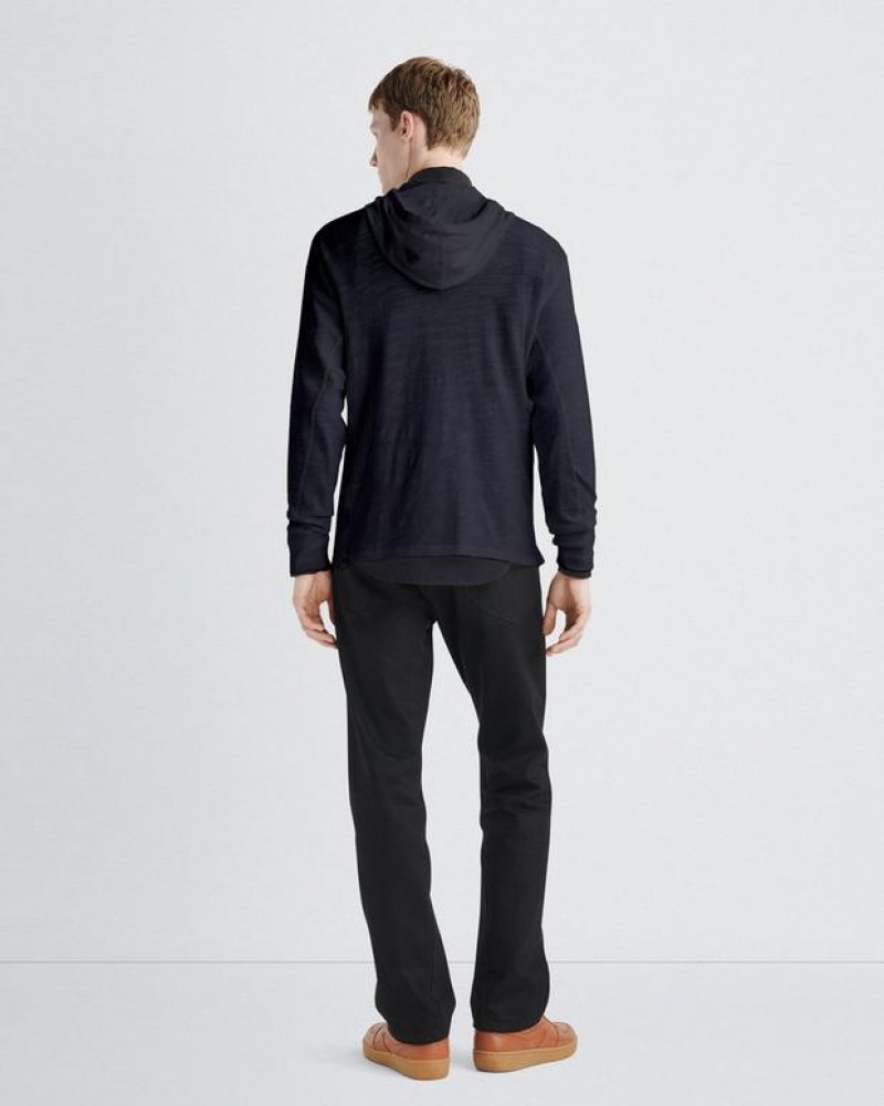 Rag & Bone Klassische Flame Baumwoll Hoodie Klassische Fit Sweatshirts Herren Salute | 290148-IAW