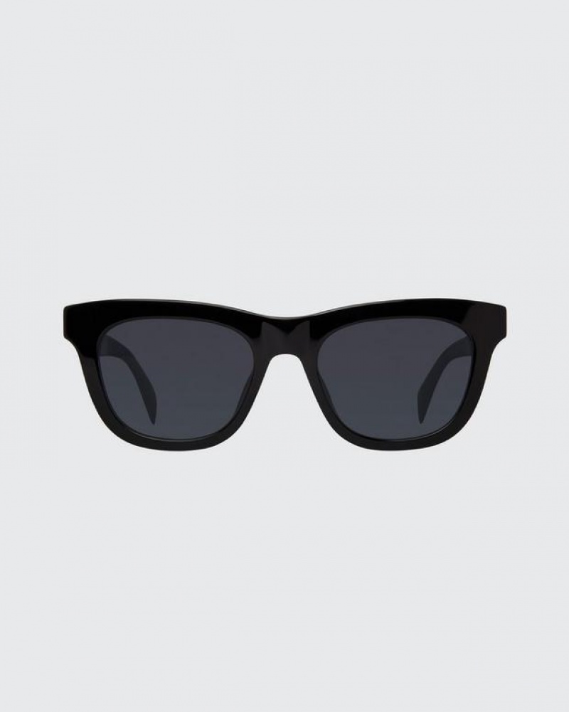 Rag & Bone Perry Square Sonnenbrille Damen Schwarz | 536970-SFC