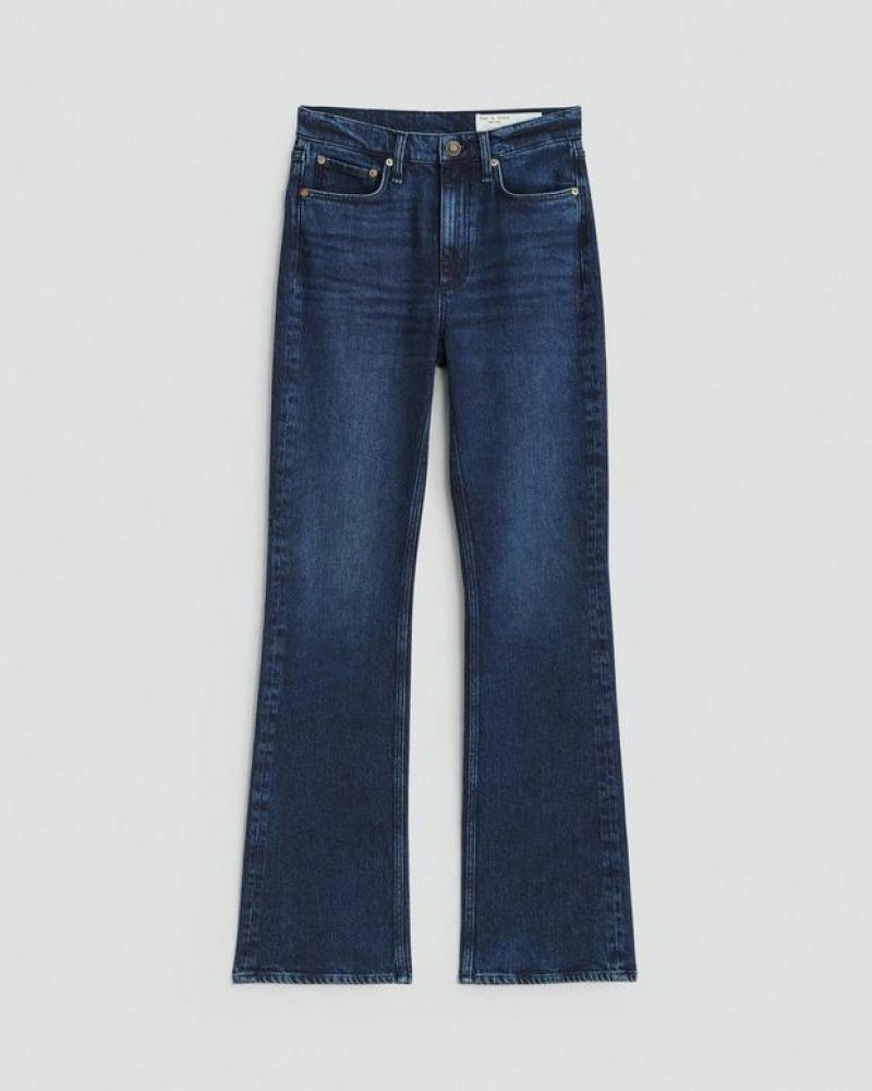 Rag & Bone Peytoncut High-Rise Vintage Stretch Jeans Damen Eden | 035749-LGB