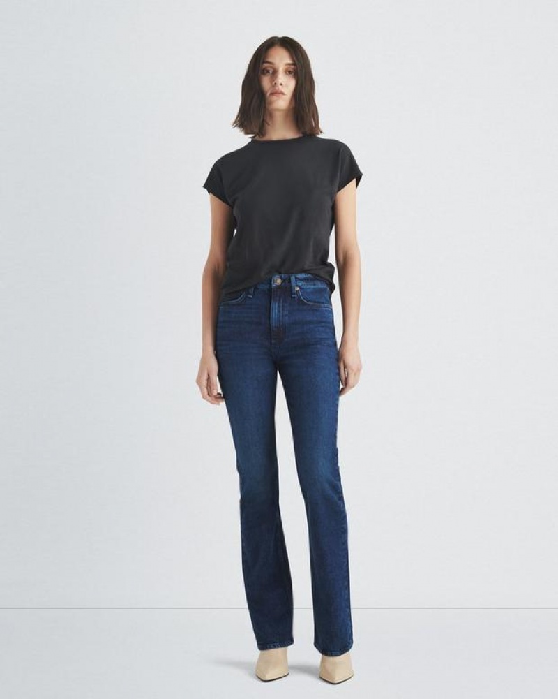 Rag & Bone Peytoncut High-Rise Vintage Stretch Jeans Damen Eden | 035749-LGB