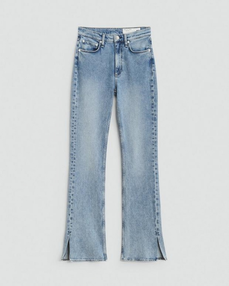 Rag & Bone Peytoncut High-Rise Vintage Stretch Jeans Damen Summers | 527041-MEL