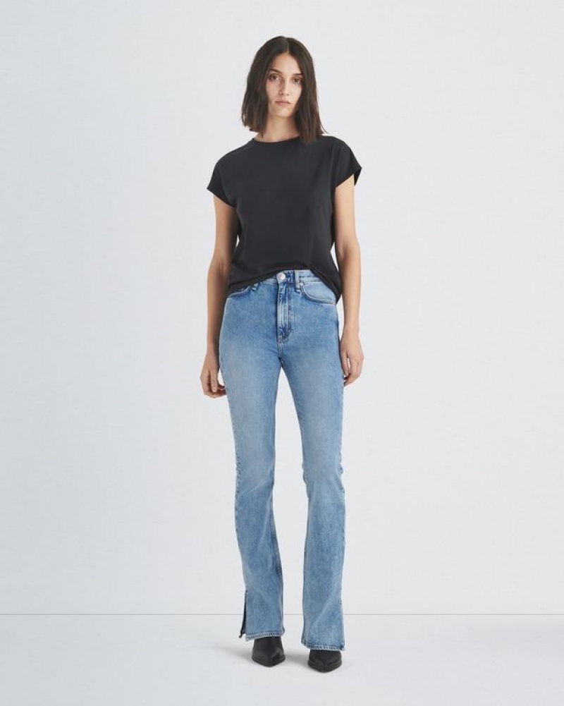 Rag & Bone Peytoncut High-Rise Vintage Stretch Jeans Damen Summers | 527041-MEL