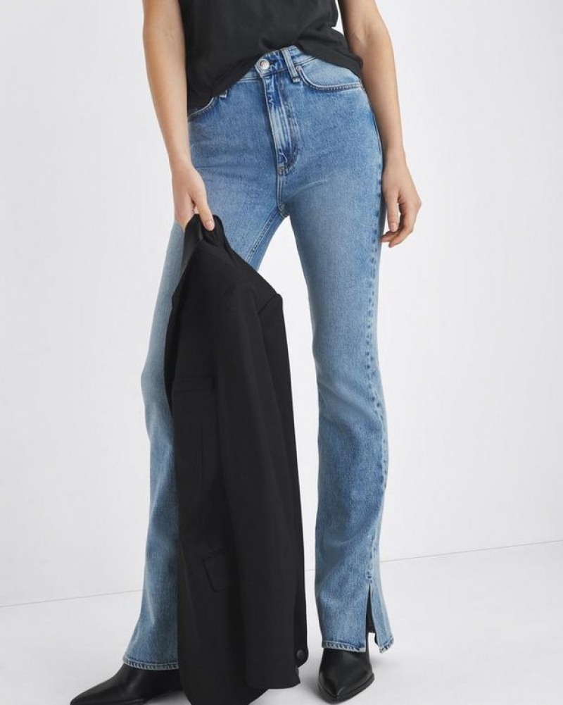 Rag & Bone Peytoncut High-Rise Vintage Stretch Jeans Damen Summers | 527041-MEL