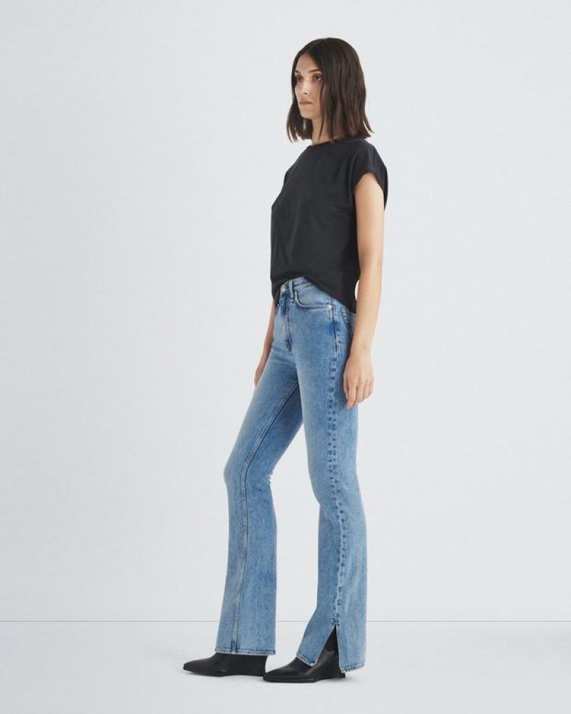 Rag & Bone Peytoncut High-Rise Vintage Stretch Jeans Damen Summers | 527041-MEL