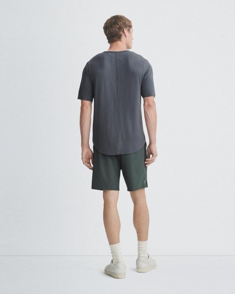 Rag & Bone Pursuit Active Relaxed Fit Kurze Hose Herren Grau | 849730-YZV