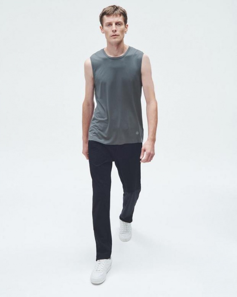 Rag & Bone Pursuit Hayden Tank Tech Jersey T-Shirt Herren Grau | 028647-RCY