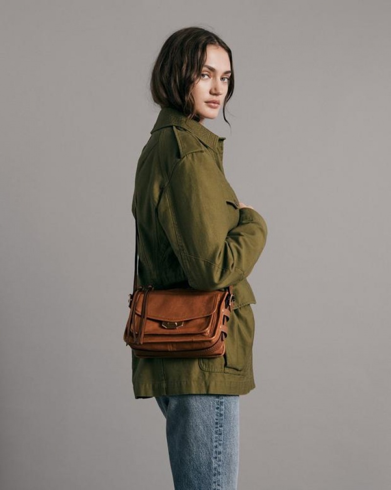 Rag & Bone Small Field Kuriertasche Damen Braun | 910754-MLA