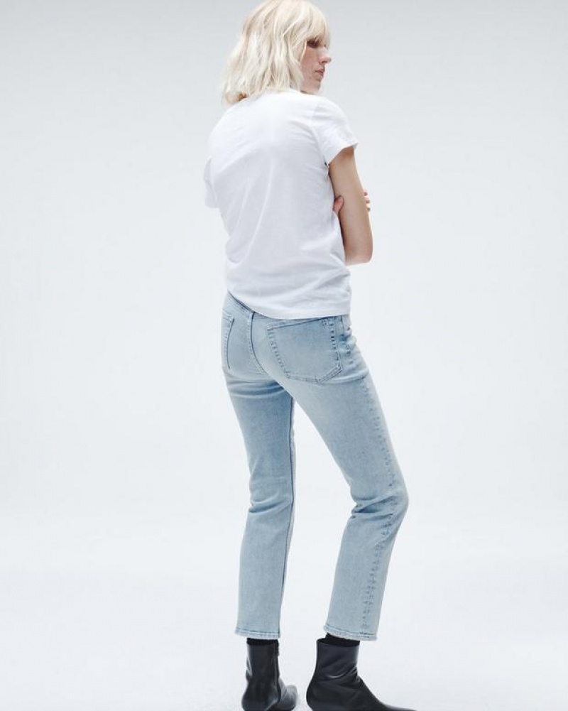 Rag & Bone Wren Ankle Slim High-Rise High Stretch Jeans Damen Emma | 269075-JVH